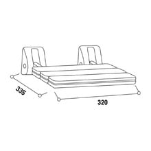 Linkcare Folding Shower Seat